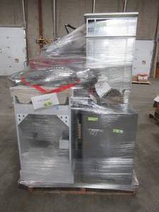 lot 227 image: MIXED PALLET (Approximately 15 Pieces) OF FURNITURE, SMALL HOME GOODS, AND MORE