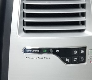 lot 101 image: Lasko Motion Heat Plus Space Heater with Remote, b