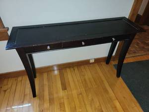 lot 74 image: Sleek Contemporary Console Table