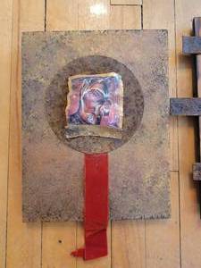 lot 31 image: Rustic Industrial Religious Art Collection