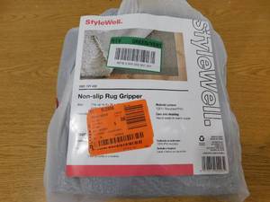 lot 31 image: StyleWell Deluxe 8 ft. x 10 ft. Rug Gripper Pad