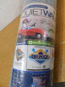 lot 32 image: QuietWalk 100 sq. ft. 3 ft. x 33.3 ft. x 3 mm Underlayment with Sound and Moisture Barrier for Laminate and Engineered Floors