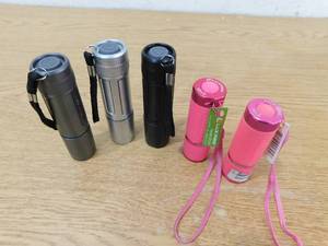 lot 17 image: (5) flashlights