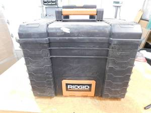 lot 63 image: RIDGID 22 in. Pro Gear Cart Tool Box in Black