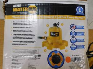 lot 70 image: Wayne 0.16 hp. WaterBUG Submersible Utility Pump with Multi-Flo Technology