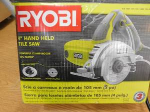 lot 76 image: RYOBI 4 in. Tile Saw