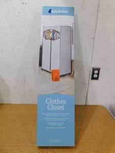 lot 111 image: Whitmor 6822-150-B 36 X 19.5 X 64 White Clothes Closet