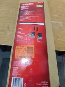 lot 127 image: Husky Garage Wall Track Starter Kit (5-pieces)