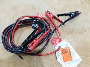 lot 150 image: 4-Gauge 20 ft. UL Booster Cable