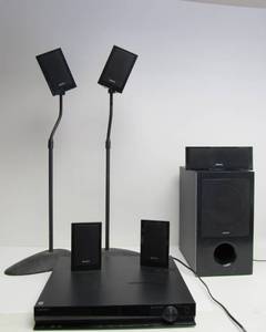 lot 71 image: Working SONY DVD Home Theatre System Model DAV-DZ170 