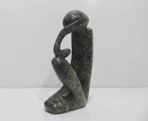 lot 121 image: Modernist Abstract Sculpture Seated Figure The Thinker