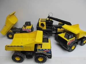 lot 94 image: Lot of 4 Larger TONKA Construction Vehicles