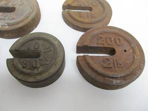 lot 246 image: Group of Antique Scale Weights
