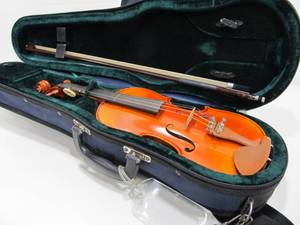 lot 161 image: Scotti Handmade Violin wCase & Bow