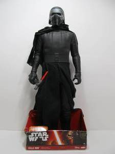 lot 164 image: LARGE Star Wars KYLO REN Action Figure (AS IS)