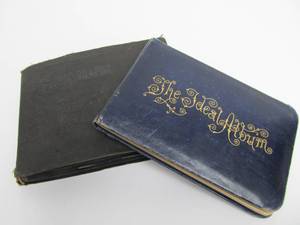 lot 304 image: Antique Victorian Autograph Album & Photo Album