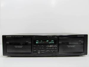 lot 252 image: Onkyo TA-RW411 Dual Record Auto Reverse Tape Cassette Deck Player