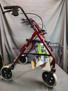 lot 1 image: Nova Rolling Walker with Seat