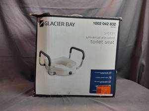 lot 9 image: Glacier Bay Universal Elevated Toilet Seat
