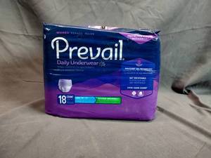 lot 54 image: 1 Pack Prevail Daily Underwear Size Large