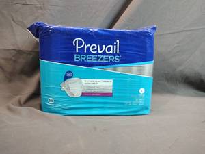 lot 56 image: 1 Pack of Prevail Breezers Size L