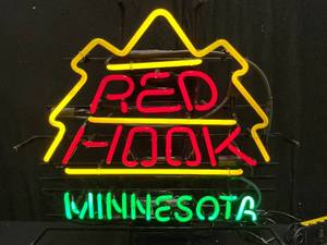 lot 19 image: Red Hook Minnesota neon, NIB