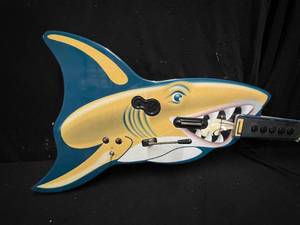 lot 44 image: Peavey Landshark guitar for Guitar Hero