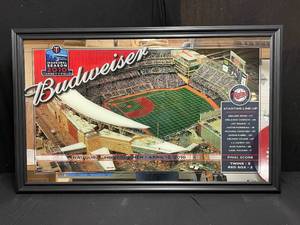 lot 11 image: Large MN Minnesota Twins Opening Day Commemorative mirror, NIB
