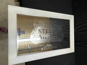 lot 81 image: Stella Artois mirror, NIB