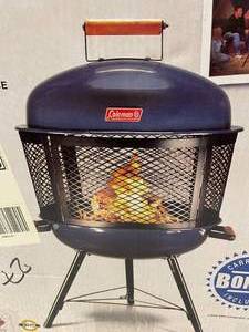 lot 147 image: Coleman Roadtrip Fireplace Grill, NIB