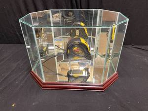 lot 58 image: Premium football display case, NIB