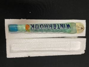 lot 111 image: Red Hook Winter Hook snow globe tap handle, NIB