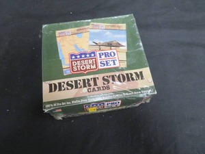 UNOPENED DESERT STORM CARDS PRO SET