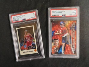 PSA GRADED CADE MCNOWN & MICHAEL JORDAN CARDS