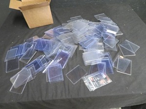 PLASTIC CARD TOP LOADERS