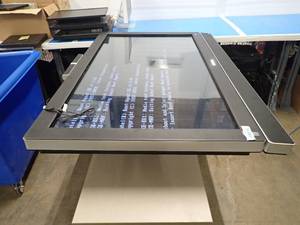 lot 1 image: InFocus&nbspINF5520 55 Smart TV with mounted sound bar and webcam &nbspINTEL(R) CORE(TM) I5-2520M CPU  2.50GHZ  4GB DDR3 RAM  Western digital 320GB 3.25 SATA HD  Includes power cable  no remote (ALL ITEMS ARE TESTED W 30 DAY WARRANTY)