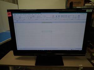 lot 30 image: Panasonic&nbspViera TH-50PZ80U 50 TV fully tested  includes power cable  no remote