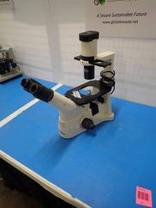 lot 4 image: Fisher Scientific&nbspMicromaster Microscope  power tested  CAT No. 12575250 (ALL ITEMS ARE TESTED W 30 DAY WARRANTY)