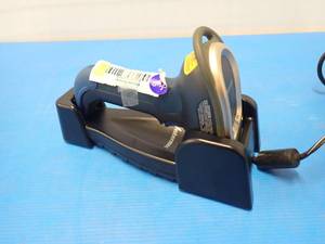 lot 59 image: Intermec&nbspSR61 SR61BXR-002 Wireless Barcode and QR code scanner  includes power cable