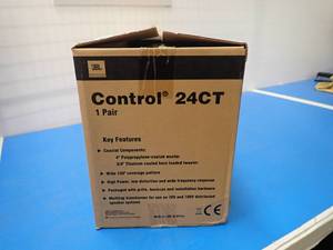 lot 70 image: JBL&nbspControl 24CT Ceiling Loudspeaker  in box
