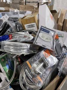 HUGE LOT of Moen, Korky, Delta, Pfister, Everbilt, Danco Side Sprayers, Shower Heads, Towel Bars, Toilet Paper Roll Holders and other Plumbing Supplies
