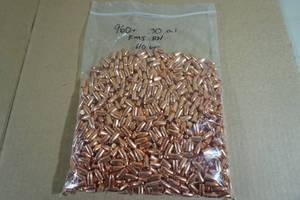 lot 166 image: 960 30 Cal 110 Gr FMJ RN Bullets