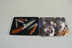 lot 45 image: Timber Wolf 3 Knife Set