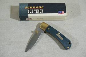 lot 46 image: Schrade 53OTG Old Timer Folding Pocket Knife