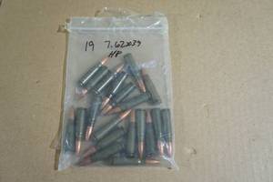 lot 83 image: 19 7.62 x 39mm HP Ammo