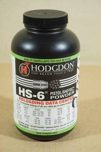 lot 126 image: Heavy Can Hodgdon HS-6 PistolShotgun Gun Powder