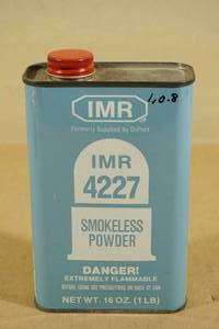lot 127 image: Partial Can IMR 4227 Smokeless Gun Powder