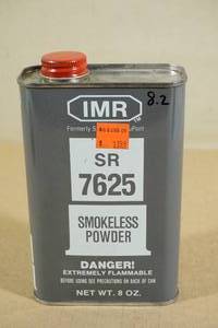 lot 133 image: Partial Can IMR SR 7625 Smokeless Gun Powder