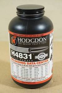 lot 136 image: Heavy Can Hodgdon H4831 Rifle Gun Powder