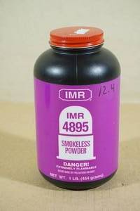 lot 139 image: Partial Can IMR 4895 Smokeless Gun Powder